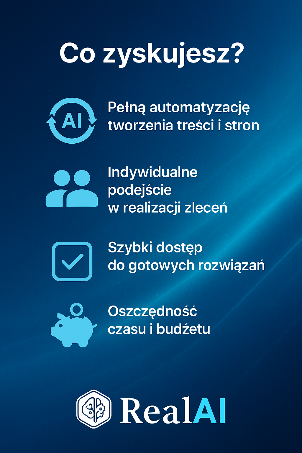 Co zyskujesz?